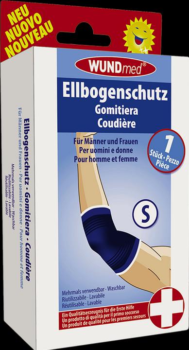 Wundmed Elastische Sportbandage blau Ellbogenschutz Grösse S (S)