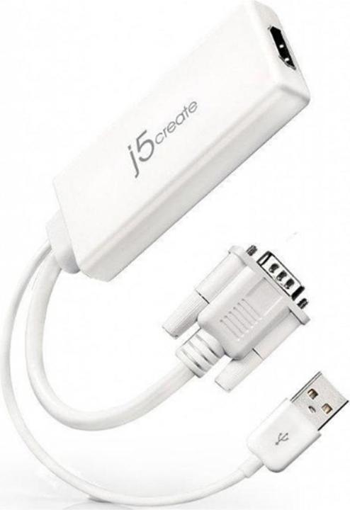 Produktbild j5Create VGA to HDMI + Audio (HDMI, 17.60 cm)