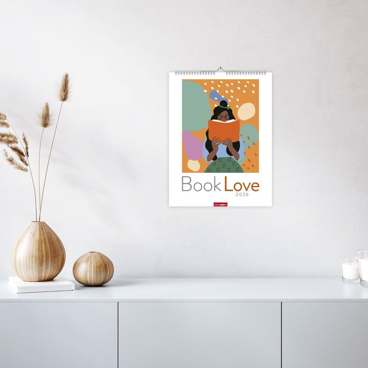 Actual product image Book Love Kalender 2026 (30 x 39 cm, German)