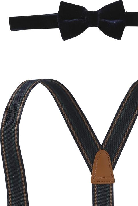 Vertbaudet Jungen Geschenk-Set: Fliege & Hosenträger