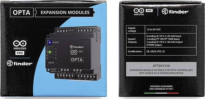 Immagine prodotto Arduino Opta Analogue Expansion AFX00007 Modulo di espansione PLC