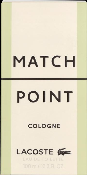 Image du produit Lacoste Match Point Cologne Edt Spray (Eau de toilette, 100 ml)