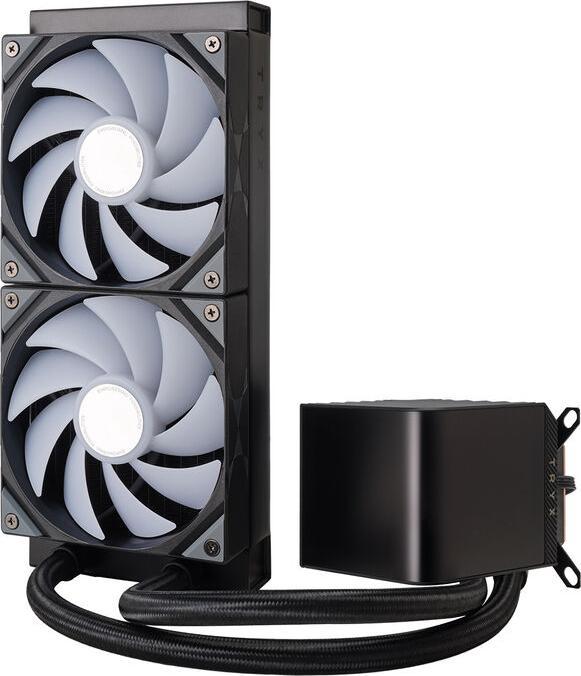 Actual product image TRYX PANORAMA complete water cooling system, ARGB - 240 mm, black
