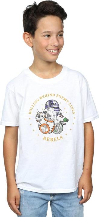 Produktbild Star Wars The Rise Of Skywalker Rolling Behind Enemy Lines TShirt Jungen (140, 146)