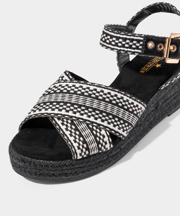 Produktbild Joe Browns Microsuede Platform Wedge Sandals (36)
