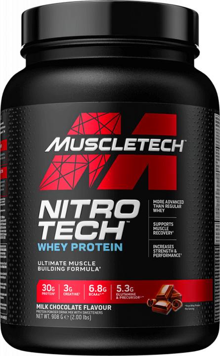 Actual product image Muscle Tech Nitro Tech (Milk chocolate, 1 pcs., 907 g)