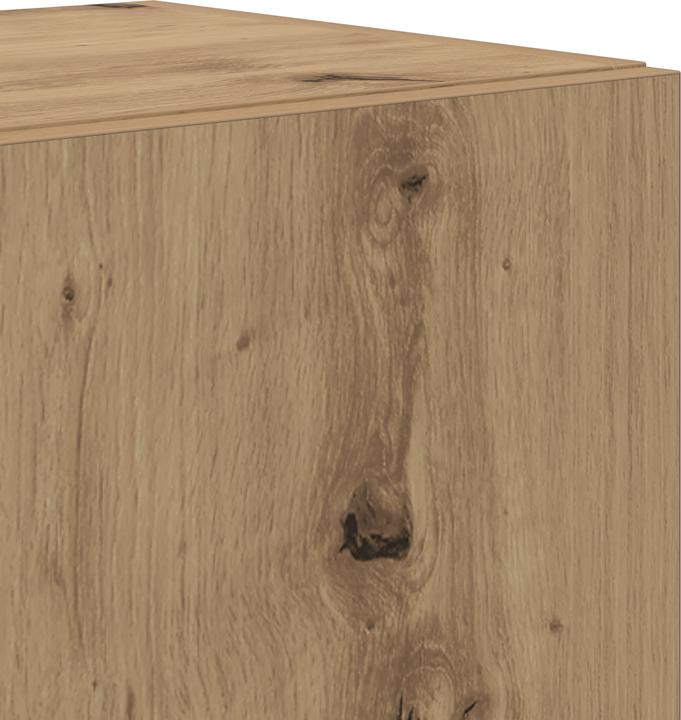Actual product image VidaXL 4-piece TV cabinet set wall-mounted Artisan oak chipboard (100 x 40 x 40 cm)