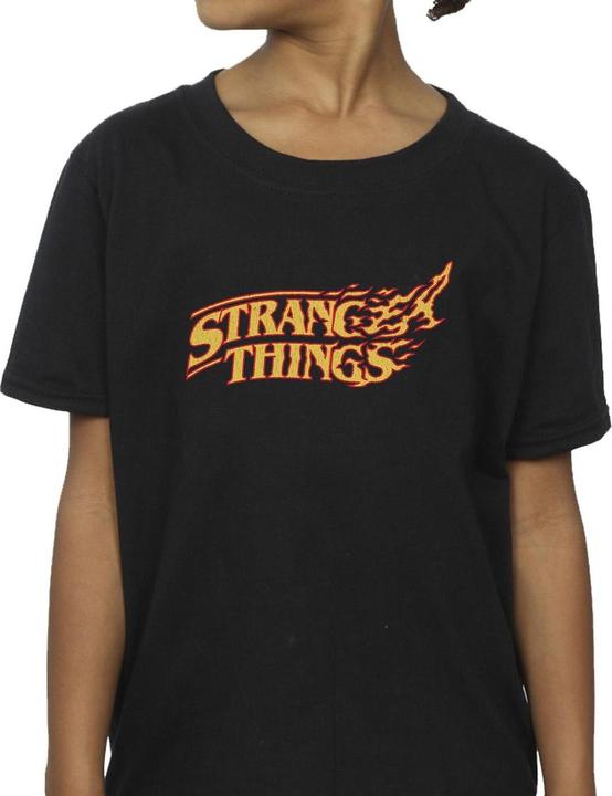 Image du produit Netflix - T-shirt STRANGER THINGS LOGO BREAKING - Fille (152, 158)