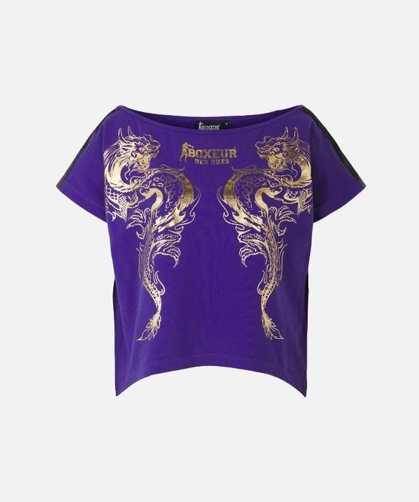 Actual product image Boxeur des Rues Dragon Print T-Shirt (XL)