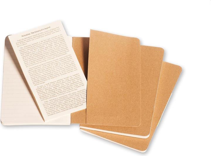 Produktbild Moleskine Cahier Pocket 3er-Set (A6, Liniert, Weicher Einband)