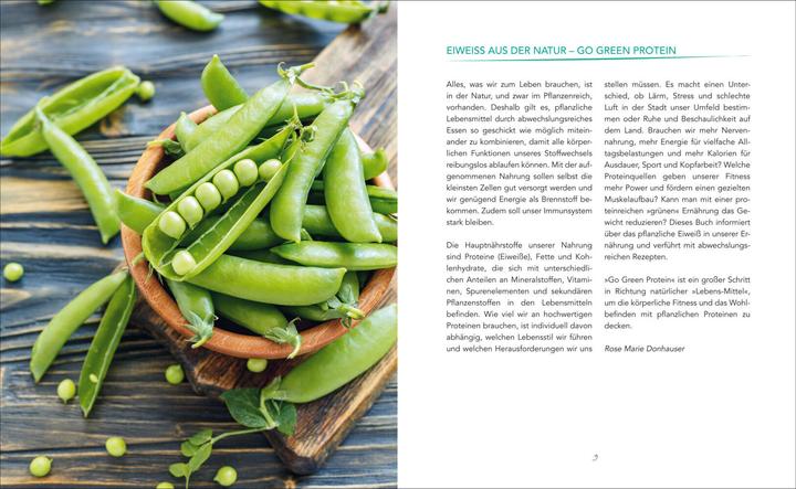 Produktbild Das Protein-Kochbuch: Gesund, fit und schlank durch pflanzliche Proteine - Die perfekte Alternative (Deutsch, Rose Marie Donhauser, 2019)