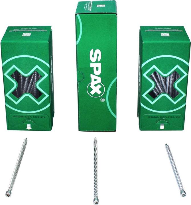 Produktbild Spax Zylinderkopfschraube WIROX Vollgewinde T-Star Plus Ø 8x160 mm (50 Stück) (50 Schrauben pro Stück)