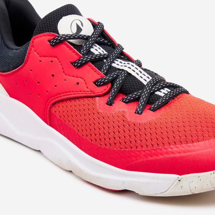 Produktbild Decathlon Turnschuhe Kinder Schnürsenkel - Playful Fast rot (37)
