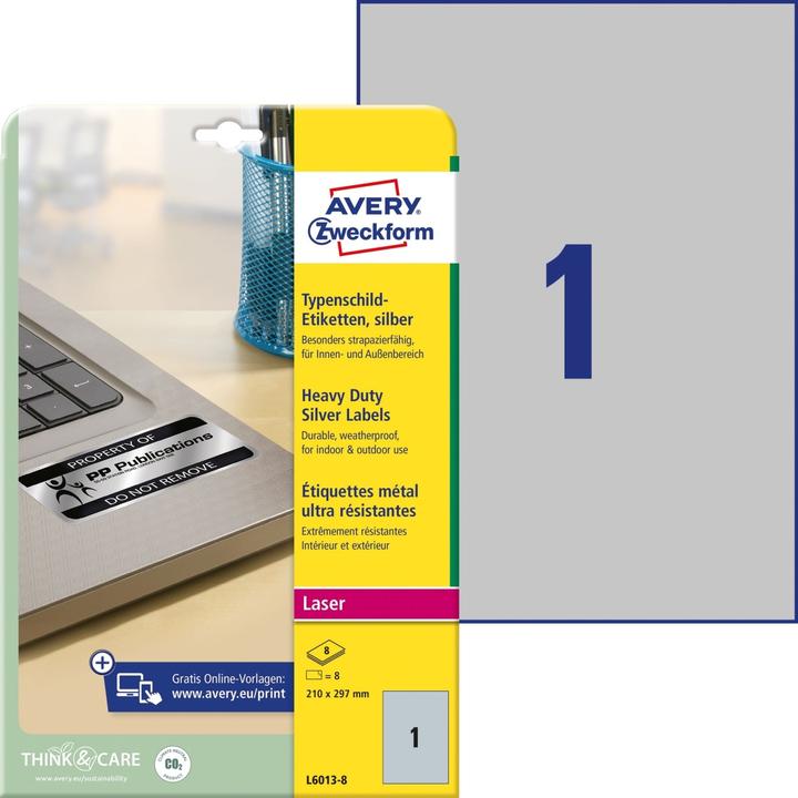 Produktbild Avery Typenschild-Etiketten