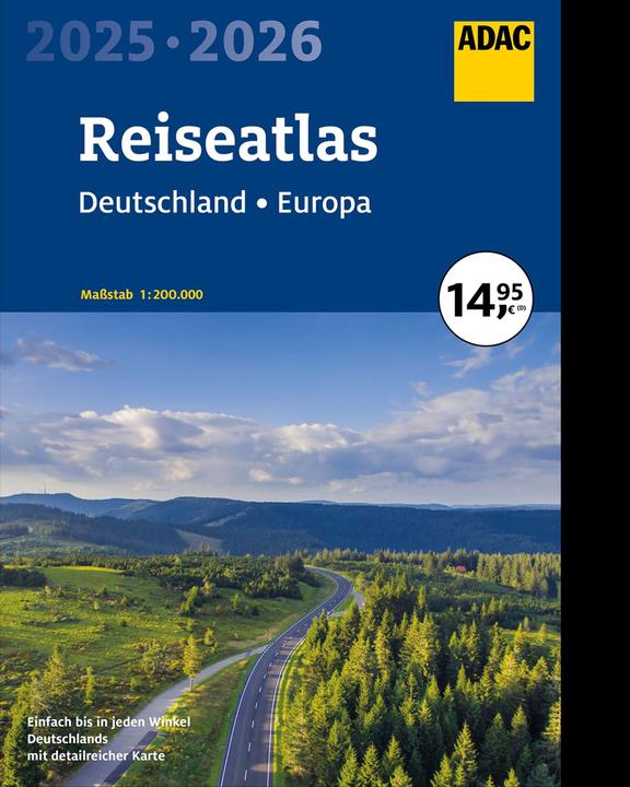 Produktbild ADAC ReiseAtlas Deutschland 2025/26
