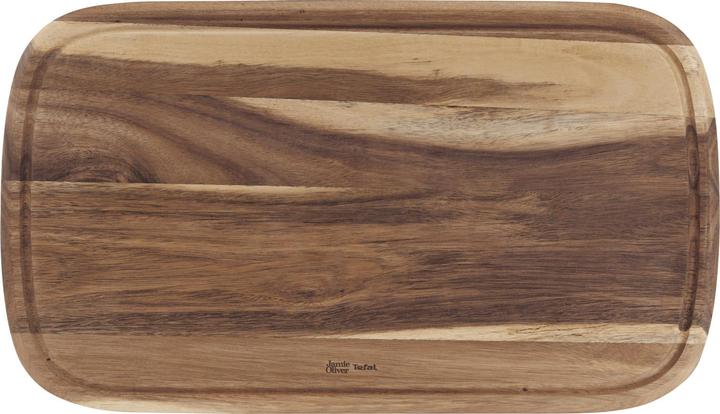 Actual product image Tefal Jamie Oliver by Large acacia wood chopping board 49 cm X 28 cm X 2.5 cm
