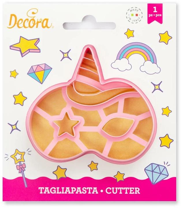 Actual product image Decora Guetzli Cutter 1 piece, Unicorn Mask