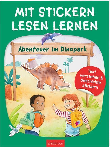 Produktbild Mit Stickern Lesen lernen – Abenteuer im Dino-Park
