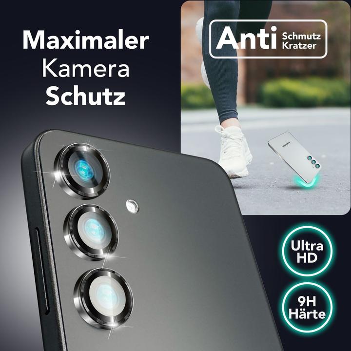 Produktbild Nalia Focus.Pro CLX - Kameraschutz Linsenglas Reflexionsfrei - Camera Lens Protector (1 Stück, Samsung Galaxy S25)