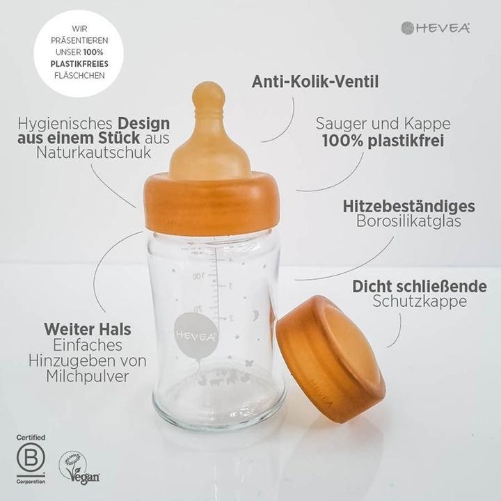 Actual product image Hevea Teat natural rubber medium-flow 3+ Mt.