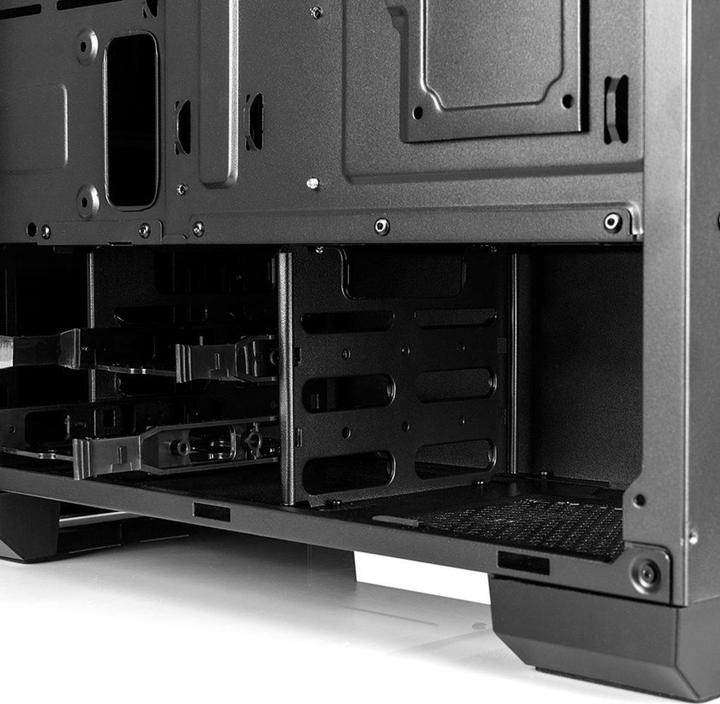 Produktbild Modecom Oberon Pro Midi-Tower Black - Midi/Minitower (ATX, mATX, Mini-ITX)
