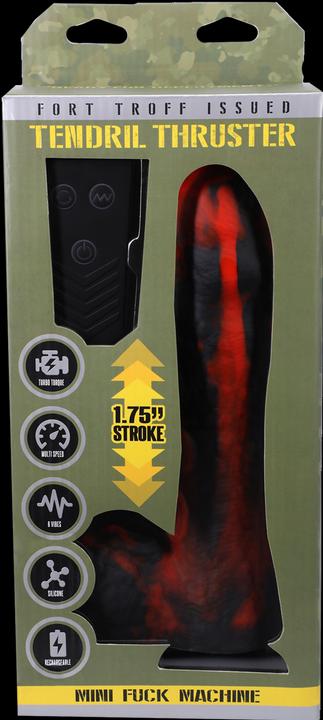 Actual product image Fort Troff Tendril Thruster - Mini Fuck Machine + Remote/Black