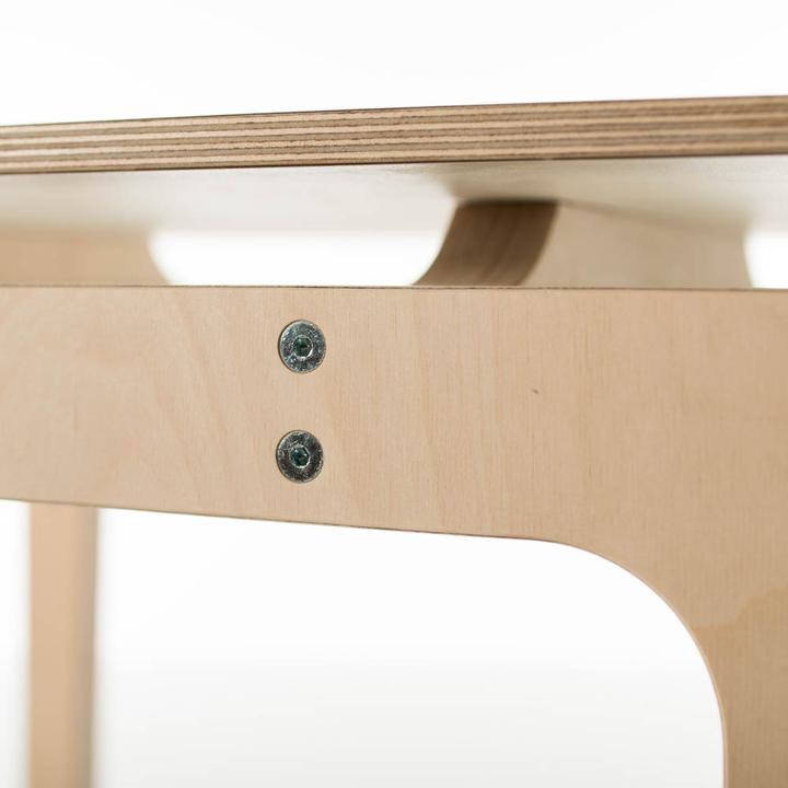 Actual product image Sirch Children's table small Olek birch white (Kids table)