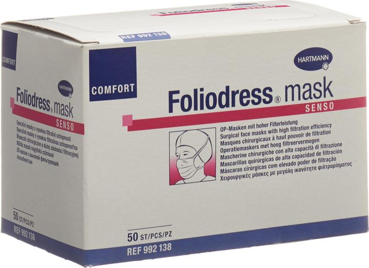 Actual product image Hartmann Foliodress mask Comfort Senso (Protection class I, 50 x)