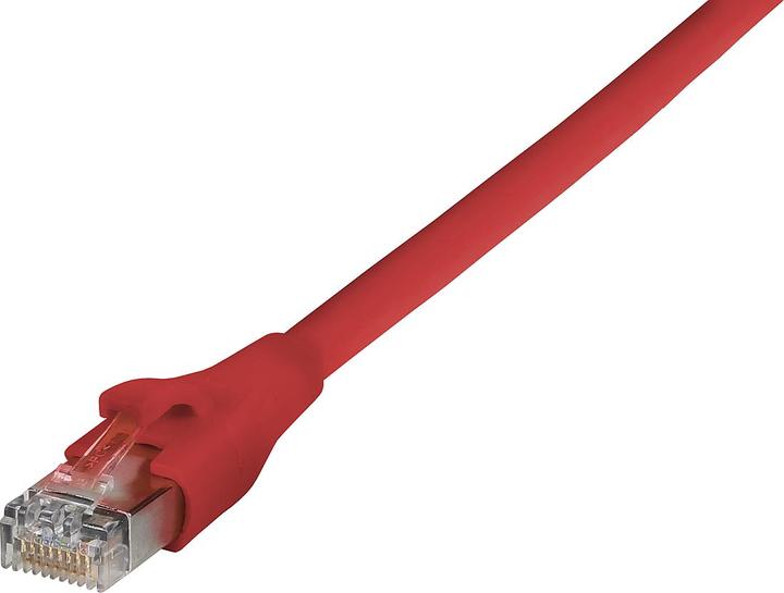 Actual product image Metz Connect Connect patch cable Cat.6A AWG 27, 2.0 m red, cULus 13084C2066-E (UTP, CAT6, 2 m)