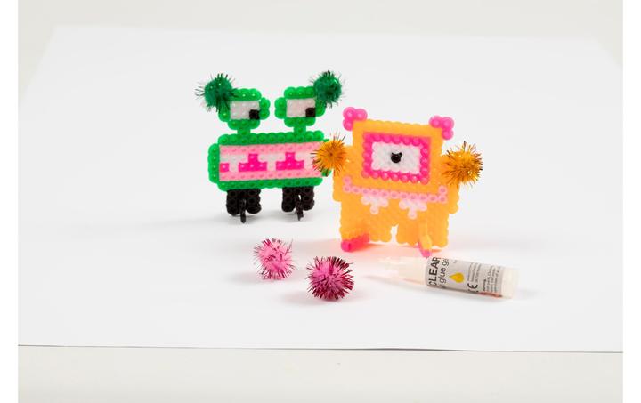 Actual product image Creativ Company Monster collage iron-on bead set
