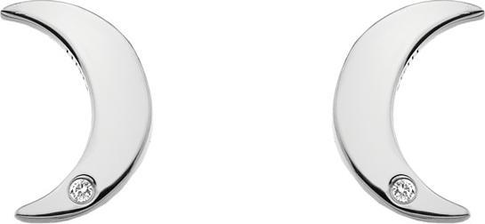 Hot Diamonds Diamant Amulett Halbmond Ohrstecker (Silber 925)