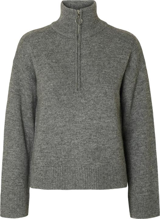 Selected Femme Strick Half-zip Pullover