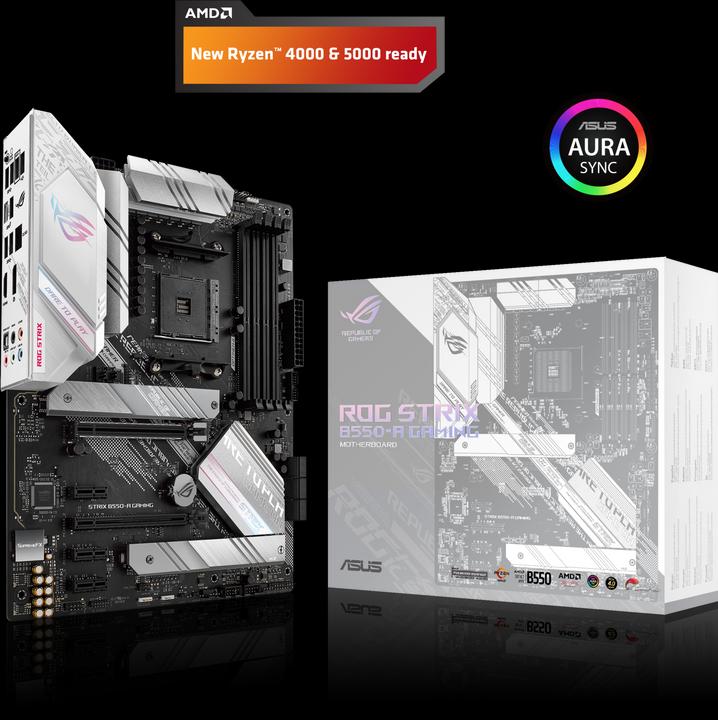 Image du produit ASUS ROG STRIX B550-A JEUX (AM4, AMD B550, ATX)