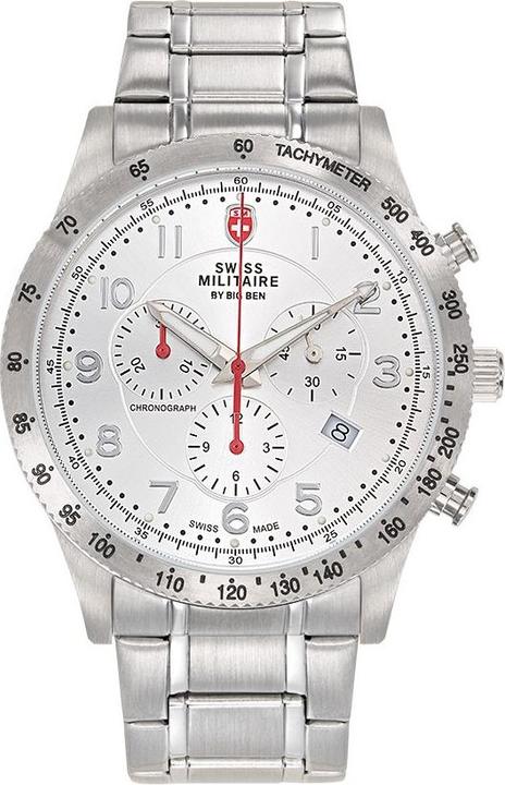 Produktbild Swiss Military Uhr Swiss Militaire Lugano (Analoguhr, 42 mm)