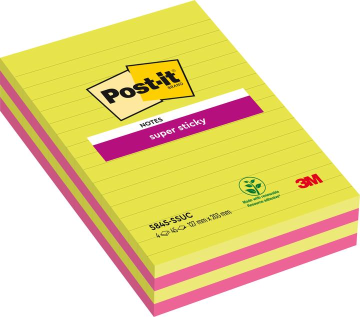 Produktbild Post-it Super Sticky (13 x 20 cm)