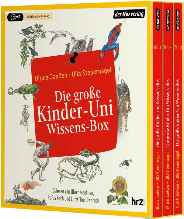 Produktbild Die grosse Kinder-Uni Wissens-Box (Ulla Steuernagel, Ulrich Janßen, Deutsch)