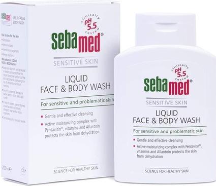 Produktbild Sebamed Sensitive Skin Face & Body Wash (200 ml)