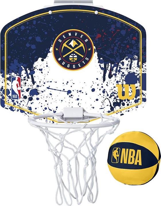 Actual product image Wilson Nba Team Mini Hoop Denver Nuggets