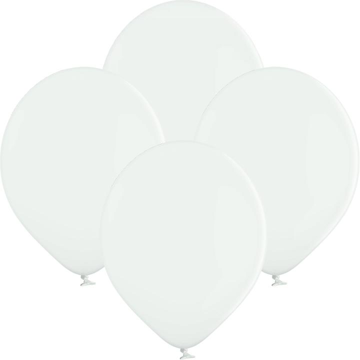 bonacker ballonversand Balloons white - premium quality made from natural rubber