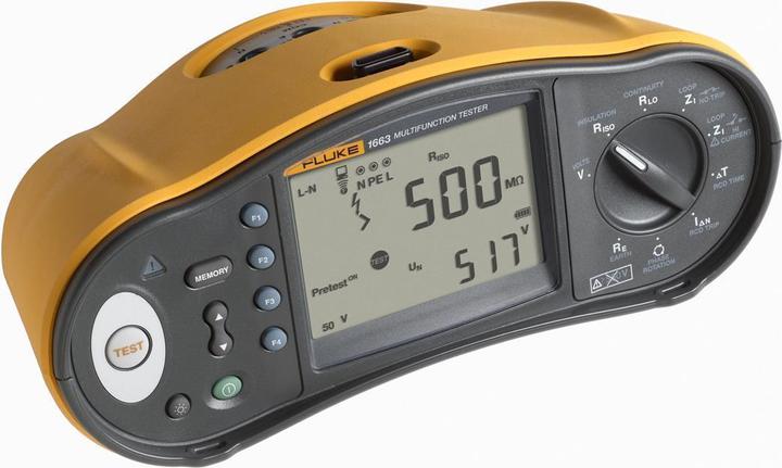 Beha Amprobe Fluke 1663 ITDK Multimètre Multimètre numérique CAT III 500V,CAT IV 300V (CAT III 500V, CAT IV 300V)