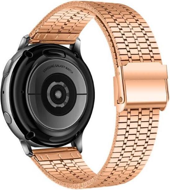 Immagine prodotto MU Style Bracciale di ricambio in metallo della serie SH (22 mm, Lega metallica, Larghezza dello spigot 22 mm, Galaxy Watch3 (45mm), Gear S3 Frontier, Ingranaggio S3 Classic)