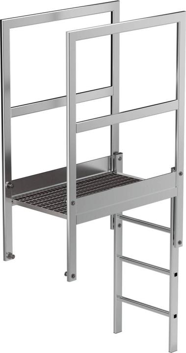 Actual product image Munk Parapet step-over Alu-blank (122 cm)