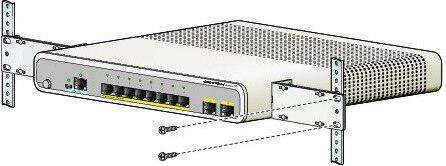 Actual product image Cisco 19 IN RACKMOUNT FOR 9200CX SWITCHES