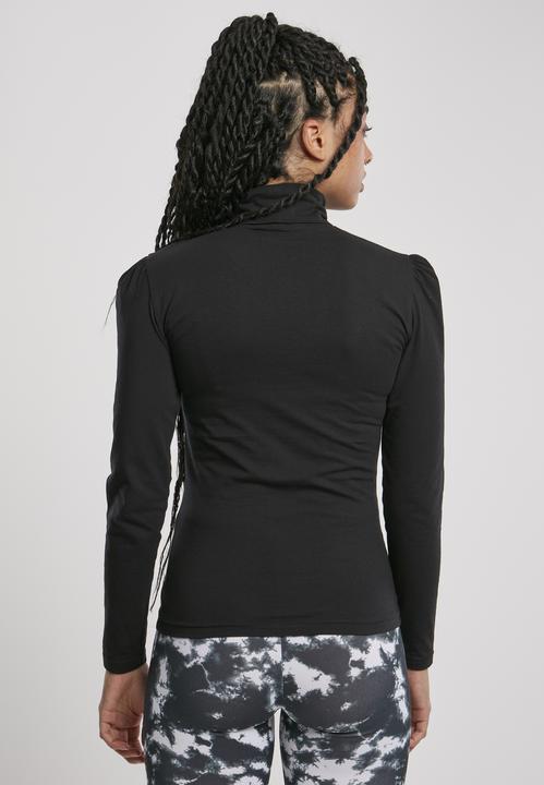Produktbild Urban Classics Ladies Puffer Sleeve Turtleneck L/S (XS)