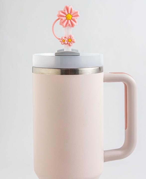 Actual product image I Am Creative Silikon Trinkhalm-Abdeckung passend für Trinkflaschen, Stanley
