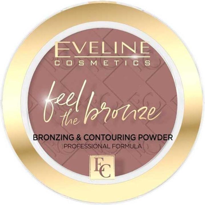 Produktbild Eveline Feel The Bronze Bronzing And Contouring Powder Chocolate Cake 02 4G (02 Chocolate Cake, Bronzer, 4 g)