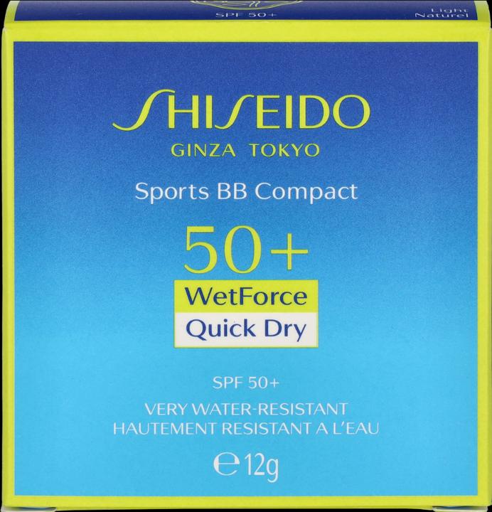 Produktbild Shiseido Sports BB Compact SPF50+ (Sonnencreme Gesicht, SPF 50, 12 g)