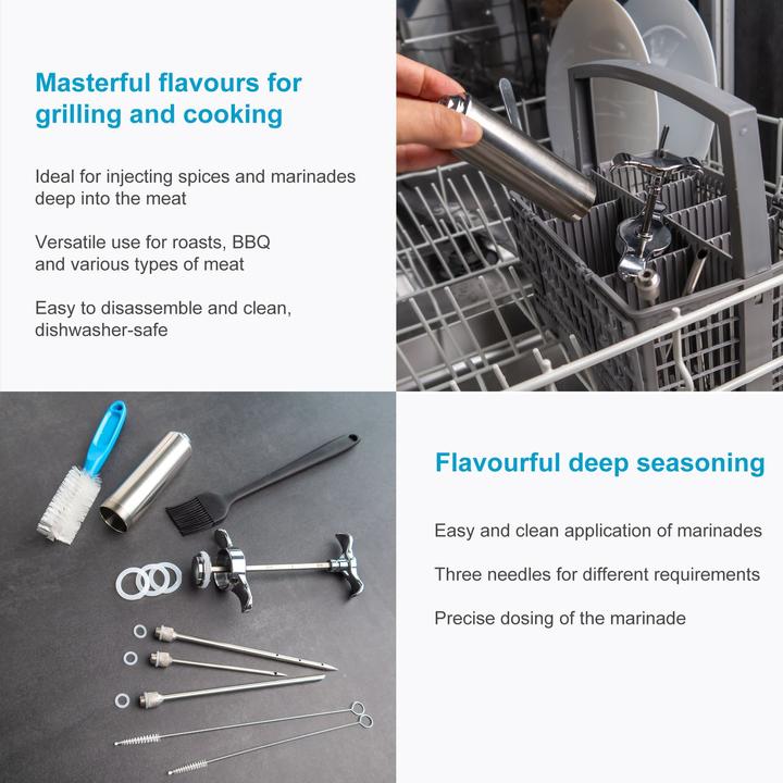 Actual product image Intirilife Marinating syringe