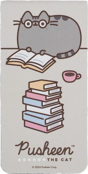 Actual product image Pusheen Magnetic Bookmark