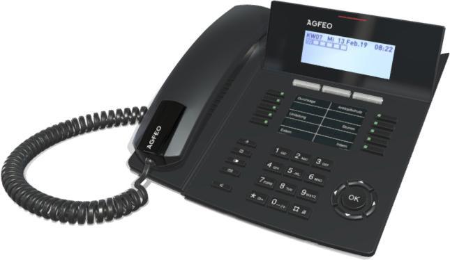 Produktbild Agfeo ST 54 IP SENSORfon schwarz - Telefon - ISDN-Komfort/System-Telefon